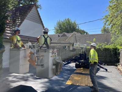 Electric utility field crew