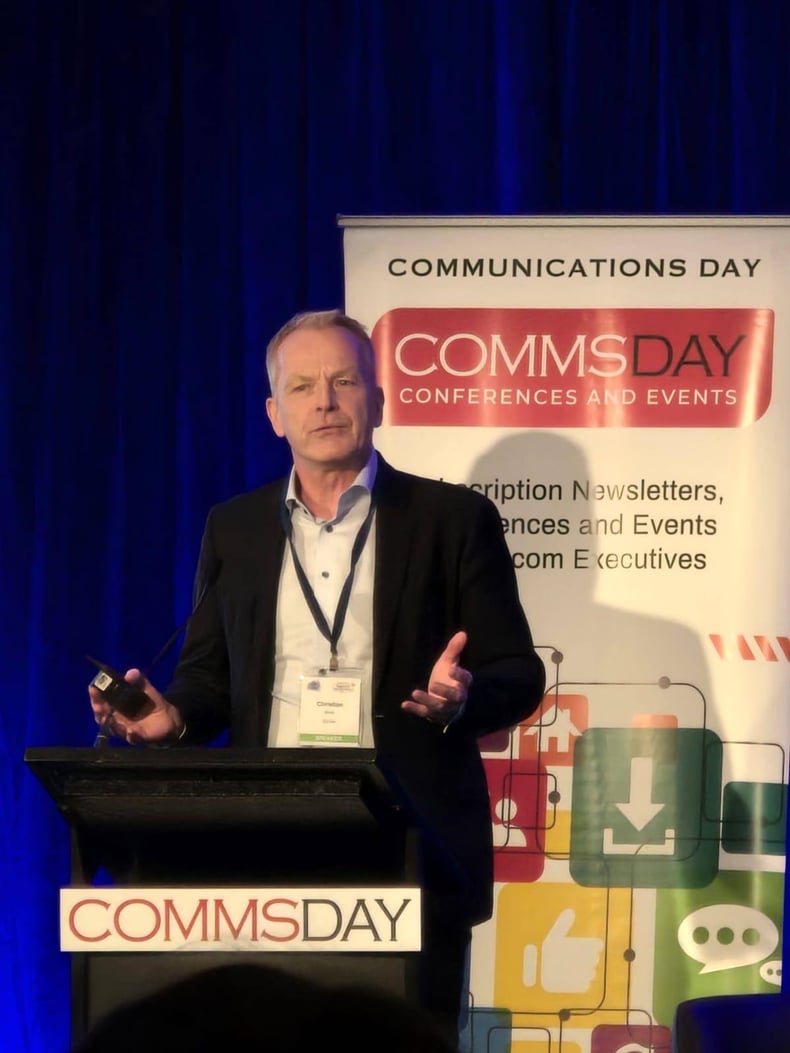 IQGeo speaks at CommsDay Australia