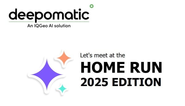 Image with white background and text to promote the Home Run 2025 event