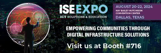 IQGeo at ISE EXPO August 20-22, 2024, in Dallas TX