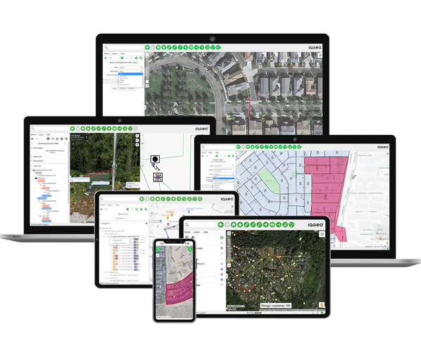 Field mobility solution for telecom and utility operators | IQGeo