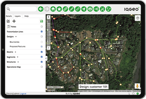 IQGeo GIS mobility for situational awareness and as-builts