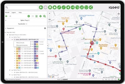 IQGeo-Network-Manager-Telecom-Splice-tray-connections-tablet-view-492X332
