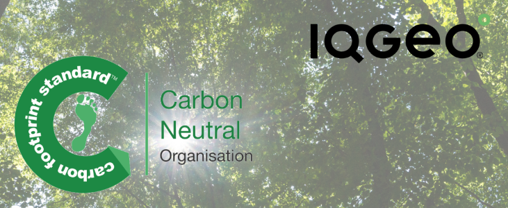 IQGeo receives Carbon Neutral Certification