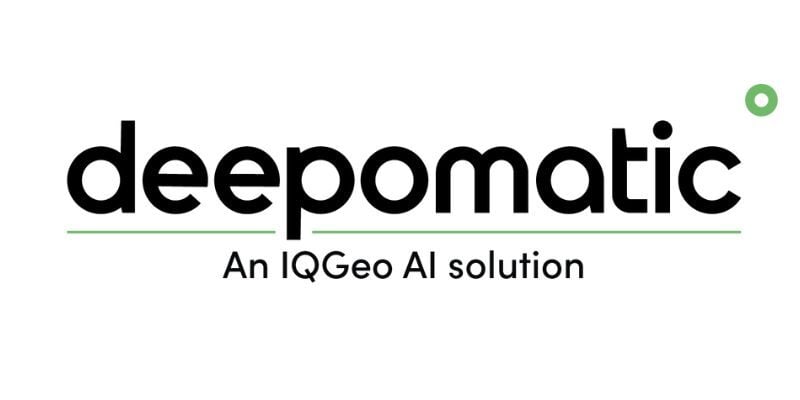 New Deepomatic logo reads "Deepomatic: An IQGeo AI solution."