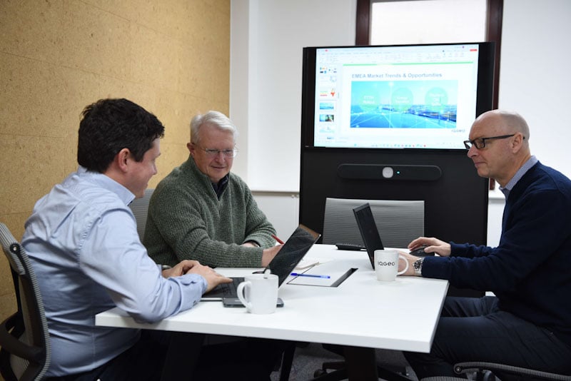 IQGeo meeting with Raf, John and Mike